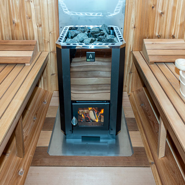 Premium Sauna Rocks - 33lbs A+ Grade Natural Vulcanite Stones For Electric & Wood Burning Sauna Heaters