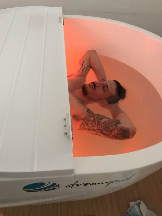 Fire and Water Therapy. Dreampod Home Pro Floatation Tank.